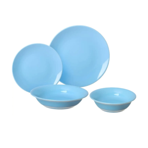 طقم عشاء بورسلين 24 قطعة  كوتاهيا تركى لبني