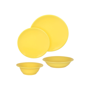 طقم عشاء بورسلين 24 قطعة  كوتاهيا تركى لبني