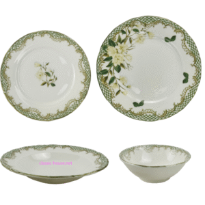 طقم عشاء تركى بورسلين 24 قطعة براند تولو