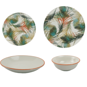 طقم عشاء تركى بورسلين 24 قطعة براند تولو