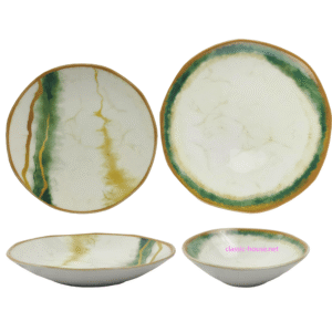 طقم عشاء تركى بورسلين 24 قطعة براند تولو